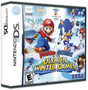 Mario and Sonic at the Olympic Winter Games - Nintendo DS