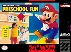 Mario's Early Years Preschool Fun - Super Nintendo