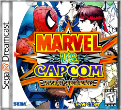 Marvel vs Capcom - Sega Dreamcast