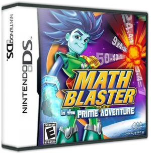 Math Blaster in the Prime Adventure - Nintendo DS