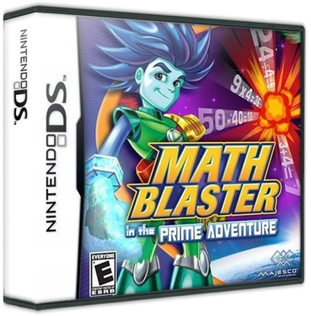 Math Blaster in the Prime Adventure - Nintendo DS