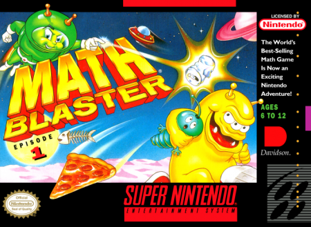 Math Blaster Episode 1 - Super Nintendo