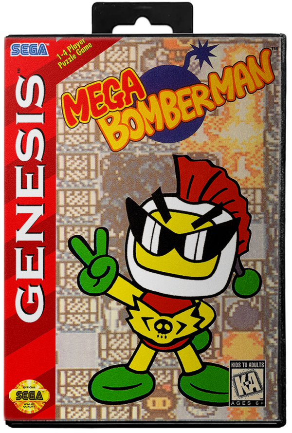 Mega Bomberman - Sega Genesis