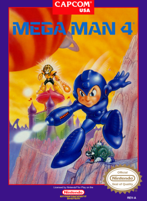 Mega Man 4 - Nintendo NES