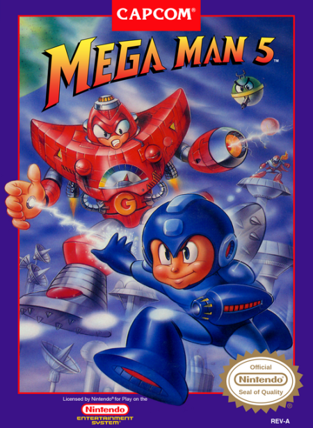 Mega Man 5 - Nintendo NES