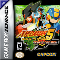 Mega Man Battle Network 5 Team Colonel - Nintendo Gameboy Advance
