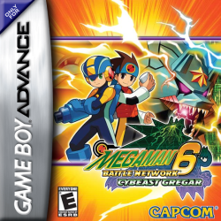Mega Man Battle Network 6 Cybeast Gregar - Nintendo Gameboy Advance