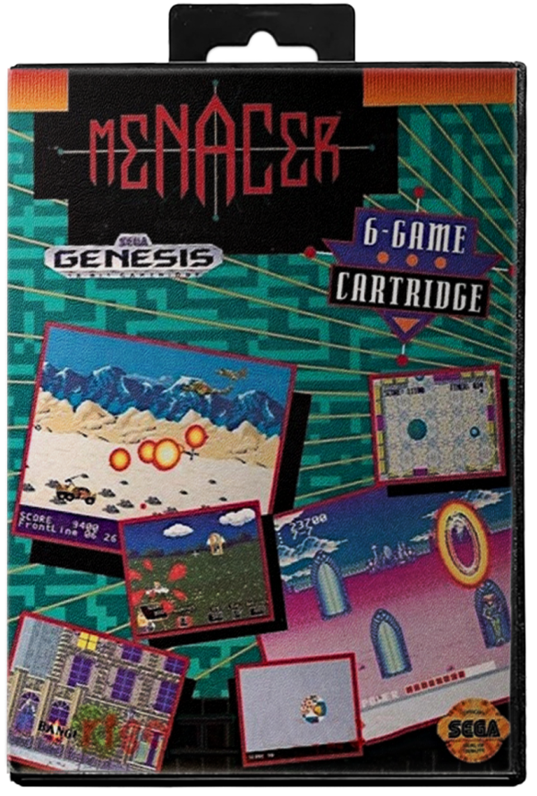 Menacer: 6-Game Cartridge - Sega Genesis