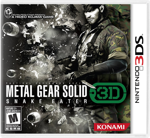 Metal Gear Solid 3D: Snake Eater - Nintendo 3ds