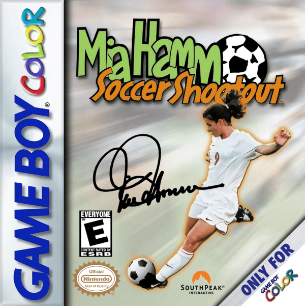 Mia Hamm Soccer Shootout - Nintendo Gameboy Color