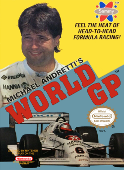 Michael Andrettis World GP - Nintendo NES
