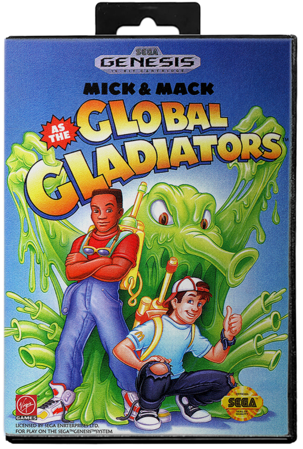 Mick and Mack Global Gladiators - Sega Genesis