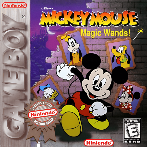 Mickey Mouse Magic Wands - Nintendo Gameboy
