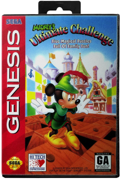 Mickey's Ultimate Challenge - Sega Genesis