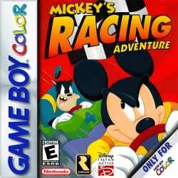 Mickey's Racing Adventure - Nintendo Gameboy Color
