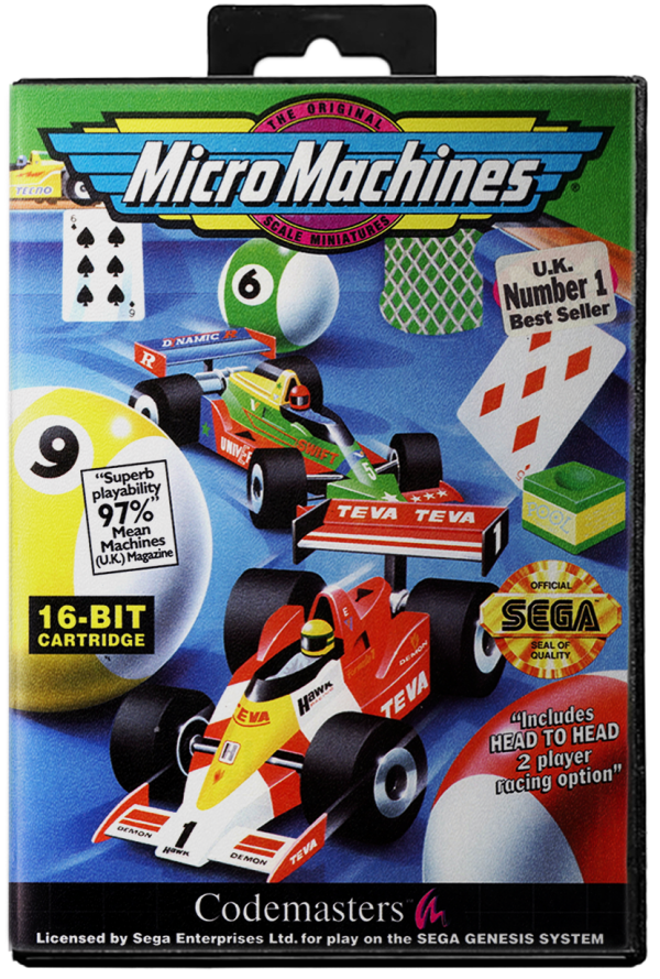 Micro Machines - Sega Genesis