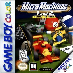 Micro Machines I and 2 Twin Turbo - Nintendo Gameboy Color