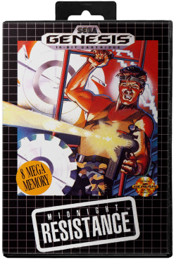 Midnight Resistance - Sega Genesis