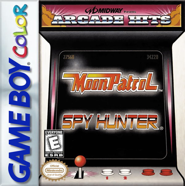 Arcade Hits: Moon Patrol and Spy Hunter - Nintendo Gameboy Color