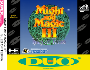 Might and Magic III: Isles of Terra - Turbografx CD