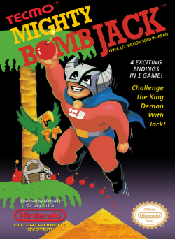 Mighty Bomb Jack - Nintendo NES