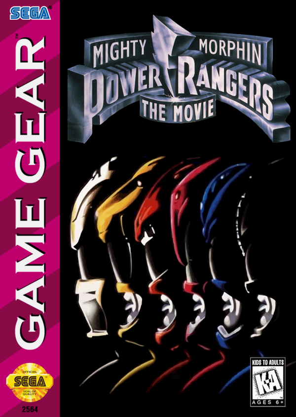 Mighty Morphin Power Rangers The Movie- Sega Game Gear