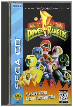 Mighty Morphin Power Rangers - Sega CD
