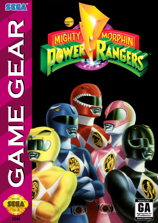 Mighty Morphin Power Rangers- Sega Game Gear