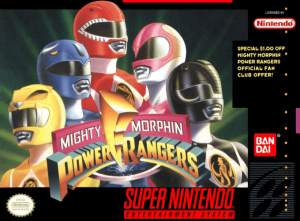 Mighty Morphin Power Rangers - Super Nintendo
