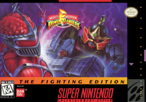 Power Rangers Fighting Edition - Super Nintendo
