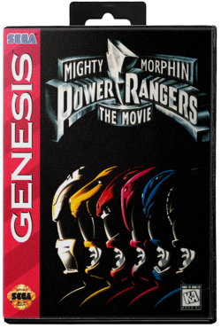 Mighty Morphin Power Rangers The Movie - Sega Genesis