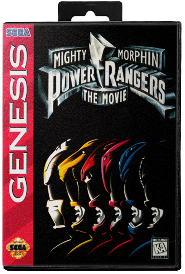 Mighty Morphin Power Rangers The Movie - Sega Genesis