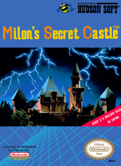 Milons Secret Castle - Nintendo NES