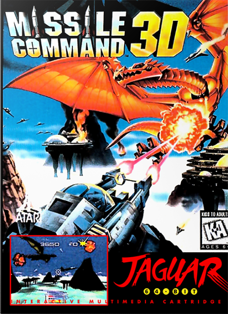 Missile Command 3D - Atari Jaguar