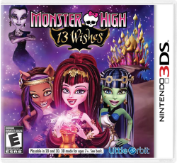 Monster High: 13 Wishes - Nintendo 3ds