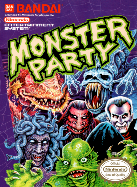 Monster Party - Nintendo NES