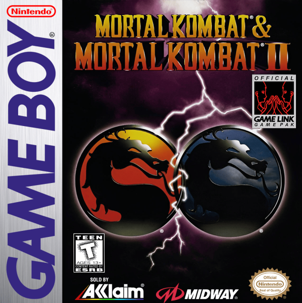 Mortal Kombat and Mortal Kombat II - Nintendo Gameboy