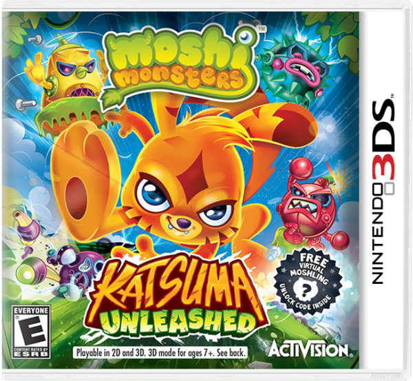Moshi Monsters: Katsuma Unleashed - Nintendo 3ds