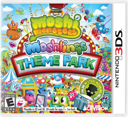 Moshi Monsters: Moshlings Theme Park - Nintendo 3ds