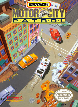 Motor City Patrol - Nintendo NES