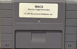 M.A.C.S. Moving Target Simulator - Super Nintendo