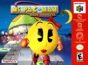 Ms. Pac-Man Maze Madness - Nintendo 64