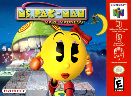 Ms. Pac-Man Maze Madness - Nintendo 64