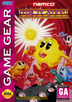Ms Pac Man- Sega Game Gear