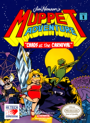 Muppet Adventure Chaos at the Carnival - Nintendo NES