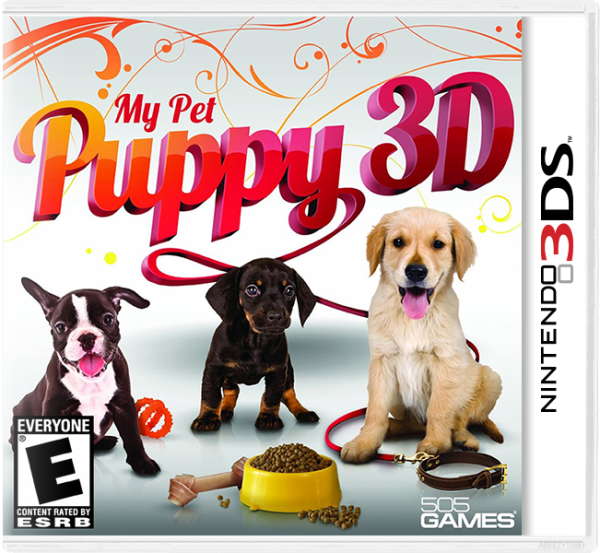 My Pet Puppy 3D - Nintendo 3ds