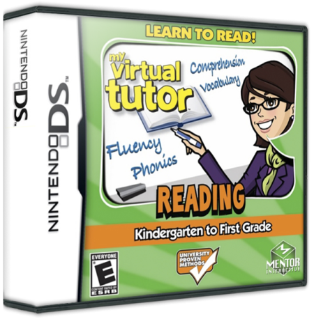 My Virtual Tutor Reading Adventure: Kindergarten to First - Nintendo DS