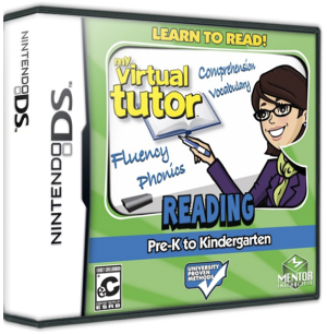My Virtual Tutor Reading Adventure: Pre-K to Kindergarten - Nintendo DS