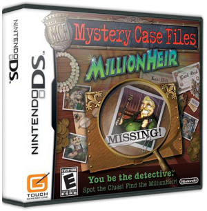 Mystery Case Files MillionHeir - Nintendo DS