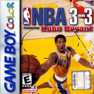 NBA 3 on 3 Featuring Kobe Bryant - Nintendo Gameboy Color